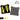 Lucky Bags LCKY Black and Neon Yellow
